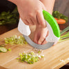 Image of Stainless Steel Vegetable Chopper Slicer Cutter Anit-slip Handle Sharp Knife